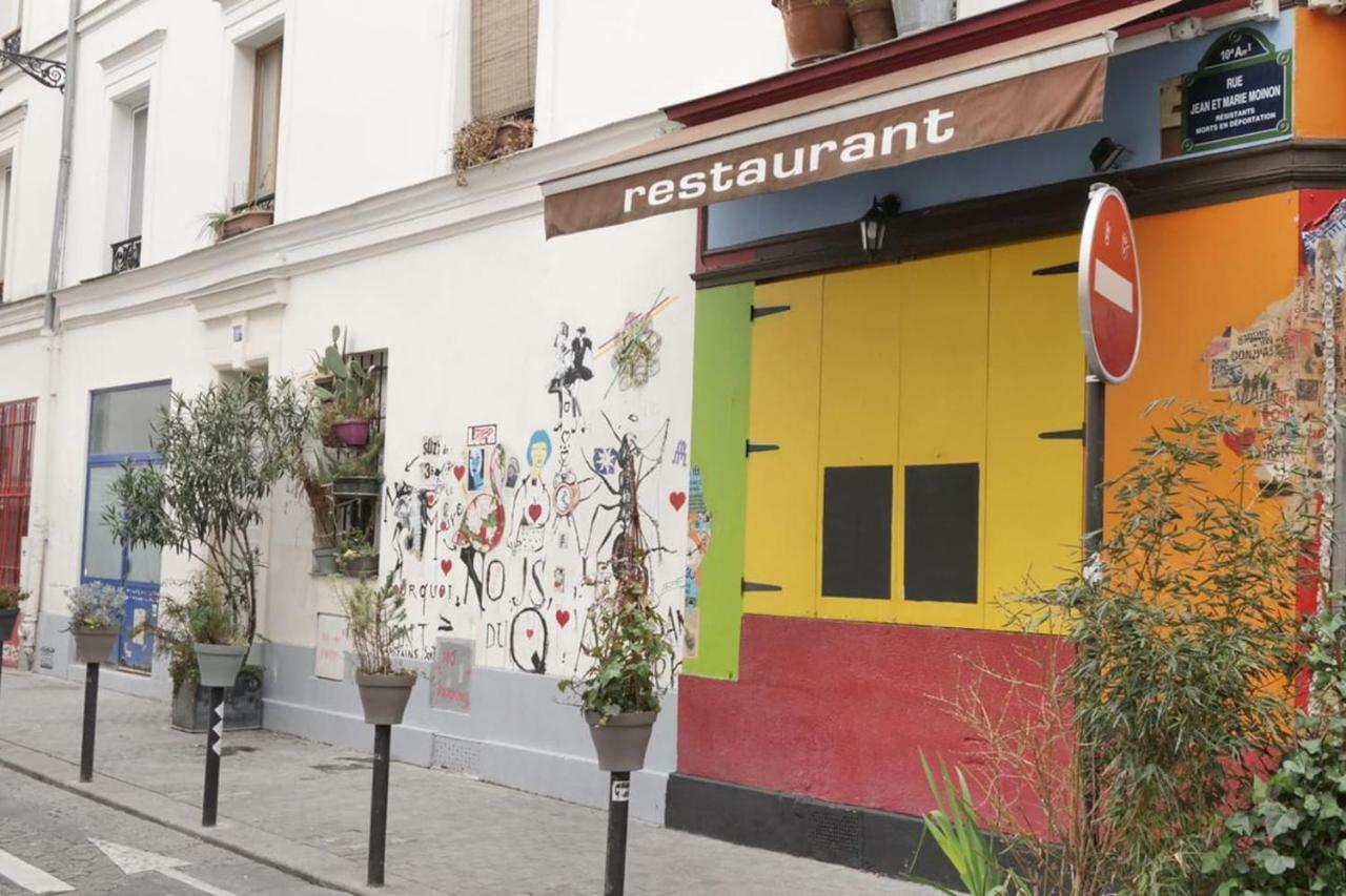 Amazing Comfy Studio - Canal Saint Martin ปารีส ภายนอก รูปภาพ